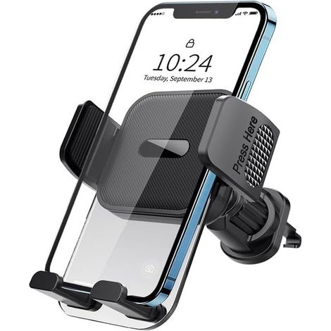 Support de téléphone réglable et rotatif à 360 degrés pour grille d'aération de voiture, pour Ford KA+ Hatchback (2016-2021), support de navigation, (1/5)