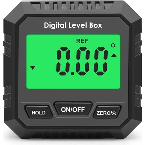 LCD Digital Angle Gauge Magnetic Protractor Inclinometer Mini Level Meter 360 Degree Angle Finder Goniometer for Decoration (1/5)