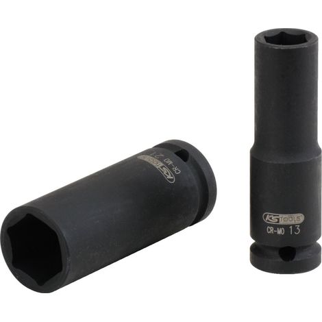 KS Tools 515.1126 Bussola Esagonale per Avvitatori ad Impulsi, Lunga, 26 mm, 1/2" (1/2)