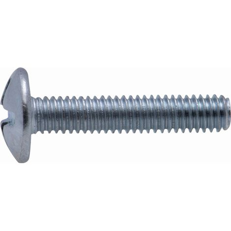 Boulon poêlier zingué Viswood Ø 6x60mm (lot de 20 boulons)