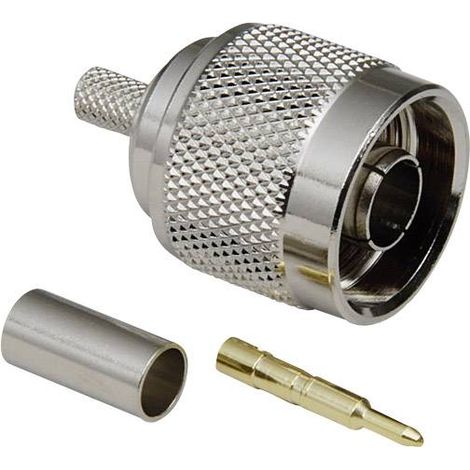 BKL Electronic 0404066 0404066 Connecteur N mâle, droit 50 Ω 1 pc(s) Y603021