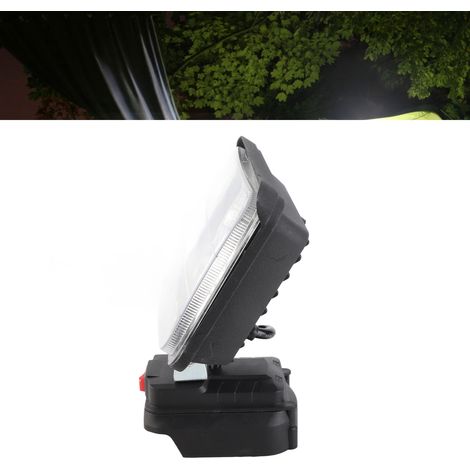 Lampe de travail, lampe torche 50W 5400LM, projecteur LED sans fil et lampe à batterie au lithium compatible avec les batteries Makita 18V BL1815, BL1830, BL1840, BL1860, BL1850B et BL1860B comprend (1/5)