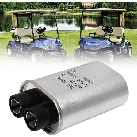 4µF/µF Kondensatoren für EZ-Go PowerWise II Golfwagen (Einzelverpackung aus Karton für den Versand erforderlich) (1/5)
