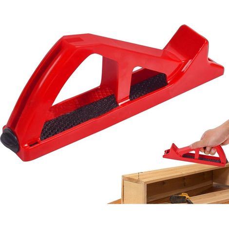 Raboteuse pour plaques de plâtre, raboteuse manuelle pour découpe bords de cloison sèche, outil de rabotage portatif pour la finition de la sculpture en céramique et de l'argile (1/5)