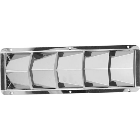Ventilateur de bateau en acier inoxydable 5 fentes, anti-corrosion pour yacht, ventilation marine rectangle. (1/5)
