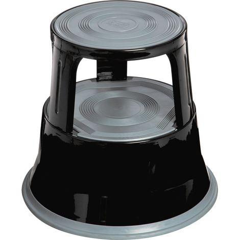 Premier Housewares 2 Tier Black Step Stool (1/4)