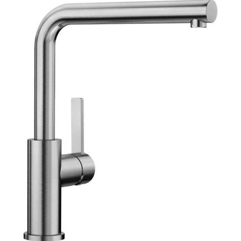MITIGEUR, AVEC BEC ORIENTABLE, BLANCO LANORA, SANS DOUCHETTE,COULEUR INOX BROSSE , GARANTIE 2 ANS, - BLANCO