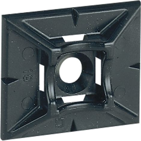 Legrand 032067 - 1 x Base adhesiva Colring - para collar l 4.6 - negro