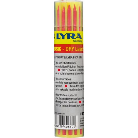 12 ERSATZMINEN LYRA RED DRY FÜR -DRY UND PICA DRY MARKER -4490018