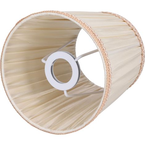 Abat-jour en tissu Meson, installation moderne et simple pour lampes de table à bougies et lustres en cristal E14 (1/5)