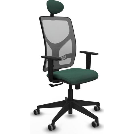 Silla de oficina piqueras y crespo Motilla gris malla cómoda (1/2)