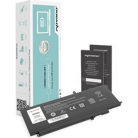 Batterie D2VF9 Dell Vostro 14 5459 Inspiron 15 7547 (1/5)