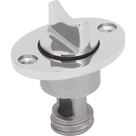 Bouchon de Vidange Bateau en Acier Inoxydable, Bouchon Étanche pour Marine et Yacht (1/5)