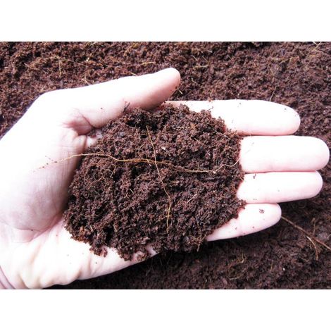 Fibra di cocco, terriccio medio 0/10 mm (10 kg - c.ca 27 lt) (1/2)