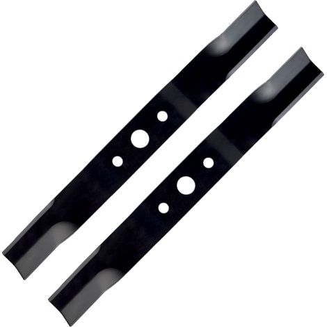 2 lames tondeuse pour Iseki Kubota 2500-220-001-00 coupe 52,5 cm (1/4)
