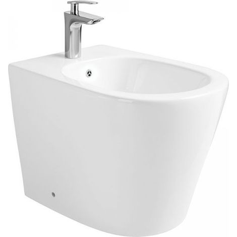 Bidet a pavimento YJ-1380F bianco lucido 36.5x56x40 cm.