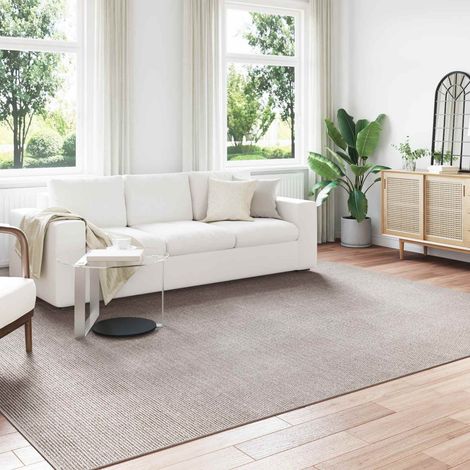 vidaXL Area Rugs LUGO Cream and Taupe 280 x 200 cm Polyester