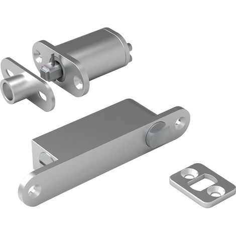 Pivot haut-bas invisible pivotica pour porte bois - Charge maxi : 45 kg - Décor : Inox / Brossé - Matériau : Inox / Aluminium - Pour porte de hauteur maxi : 3000 mm - ARLU