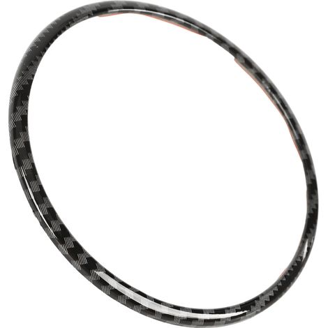 Lenkrademblem aus Kohlefaser, schlichtes und elegantes Design, Ersatzteil für Mazda CX-3, CX-5 und CX-9 (1/5)