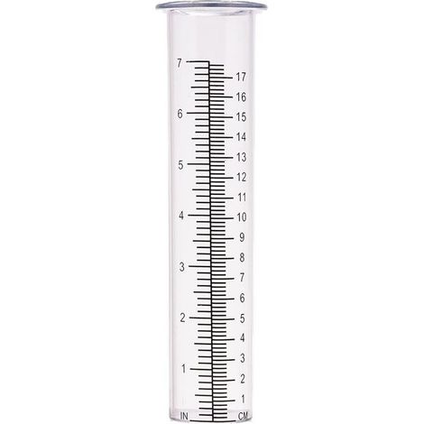 17,8 cm en plastique de rechange pour pluviomètre - Résistance au froid - Résistance aux fissures - Outils de jardin pour l'extérieur (1/5)