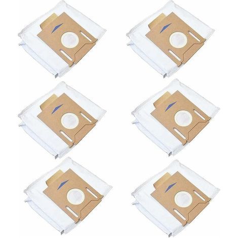 Confezione da 6 sacchetti per aspirapolvere ECOVACS DEEBOT OZMO 920 950 T8 T8MAX T8Power T8Pro T8Plus T8AIVI T8 + T8 AIVI + N8, N8+, N8 Pro, N8 Pro+, T9, T9+DX93 DDX96 (1/5)
