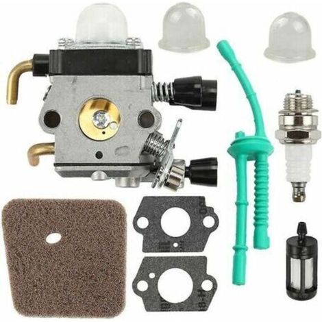 Carburateur Carb Filtre À Air Kit Pour Stihl Fs45 Fs46 Fs55 Fc55 Fs38 Hs45 Fs74 Fs75 (1/5)