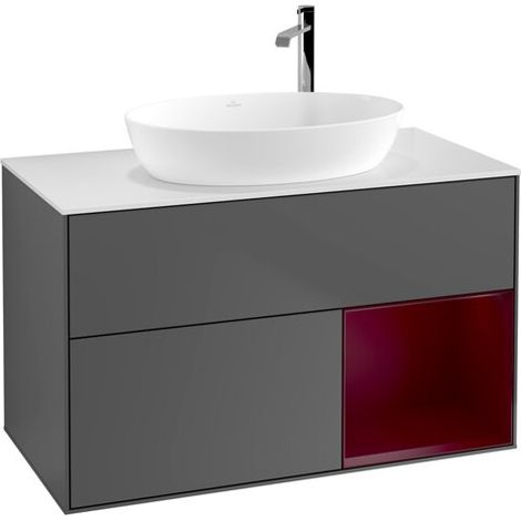 Villeroy & Boch G901HBGK Meuble sous-lavabo Finion G90 (1/2)