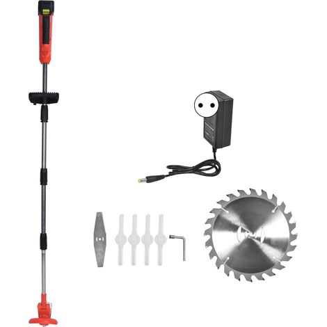 Coupe-herbe électrique 650W multifonction télescopique, kit tondeuse à main pour jardin, accessoire jardin UE 100-240V