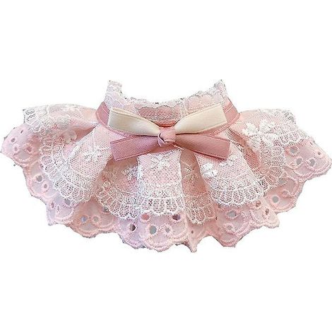 (rose)petit Bavoir Broderie Triangle Vtements La Mode Costume Avec Rglable Scraft Bavoirs Pour Animaux De Compagnie Chiens Accessoires Classique (1/3)