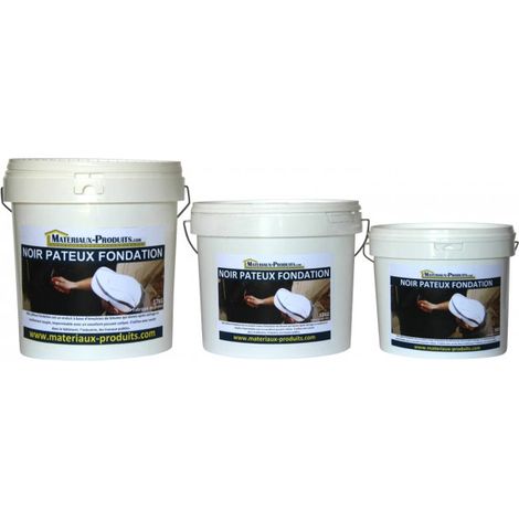 Noir pateux fondation plastique - 5 Kg Noir - MATPRO (1/5)