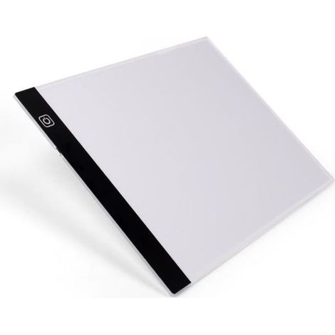 Tablette lumineuse A4 réglable avec câble USB pour dessin 35.5 x 23.5 x 0.4CM (1/4)
