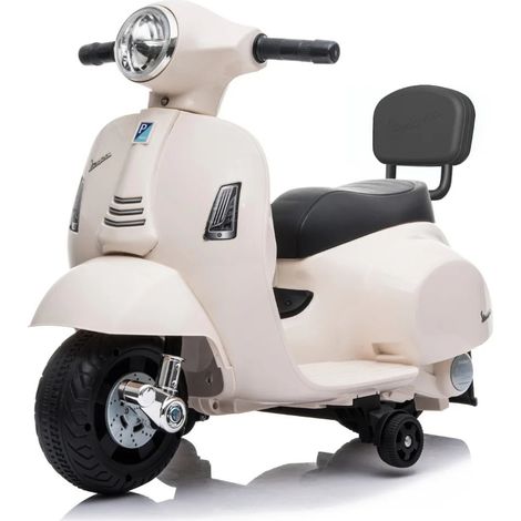 Berghoff – Moto électrique pour enfant 6V – Vitesse max 5 km/h – Charge max 20 kg – Pédale d'accélérateur – Phare et feu arrière