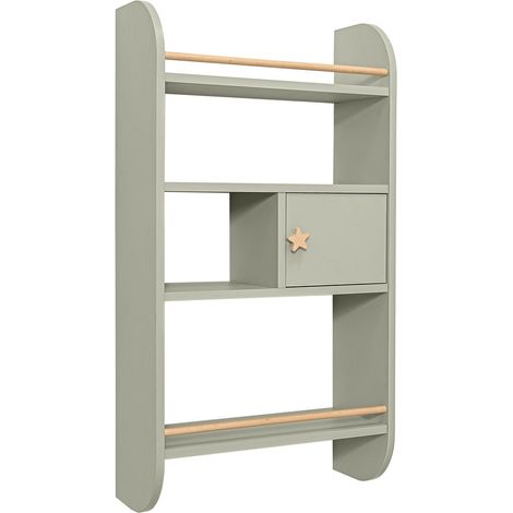 Kinder-Wandregal 56,6 × 23,3 × 105,3 cm murale – Rainbow (1/5)