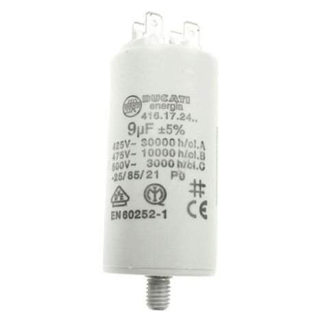 Condensateur 9 Mf 450 V 416172464 Pour SECHE LINGE (1/2)