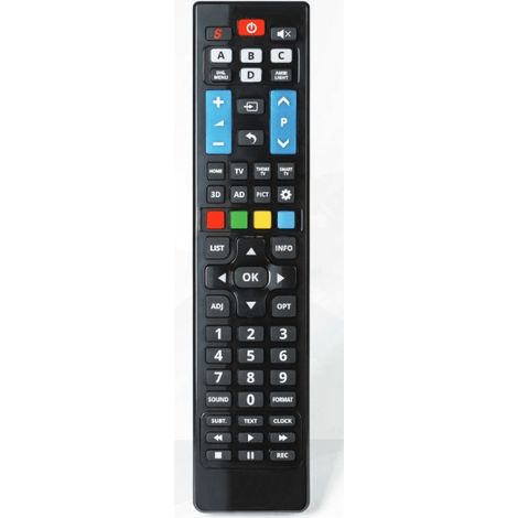 TÉLÉCOMMANDE POUR PHILIPS TV APRES 2000 POUR TV AUDIO TELEPHONIE - SUPTRB004 (1/2)