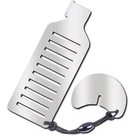 Verrou de porte portable d'intérieur, verrou de sécurité portable Pocket Lock pour chambre, maison et voyage (1 pièce, argent) (1/4)
