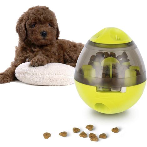 Jouet Distributeur de Croquettes pour Chien, Jouet Chien Balle