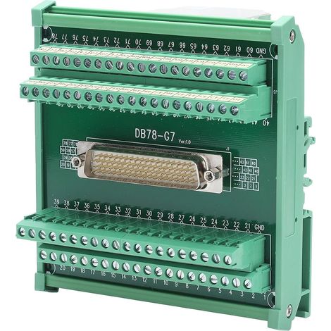 Bornier de Raccordement, DB78-G7 DC 60V Montage sur Rail DIN (1/5)