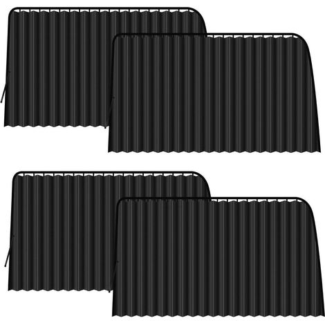 Sonnenschutz Auto Seitenscheibe 4er Set, Magnetisch, UV-Schutz, Verdunkelung (1/5)