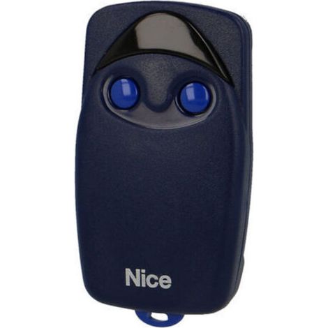 Fréquence de la télécommande 433,920 MHz, Bleu, 41 x 98 x 25 mm - NICE FLO2 (1/4)