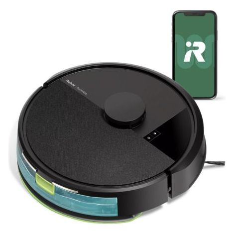 Robot Aspirador iROBOT Roomba 105 Combo - Mop/Friegasuelos · WiFi · Negro