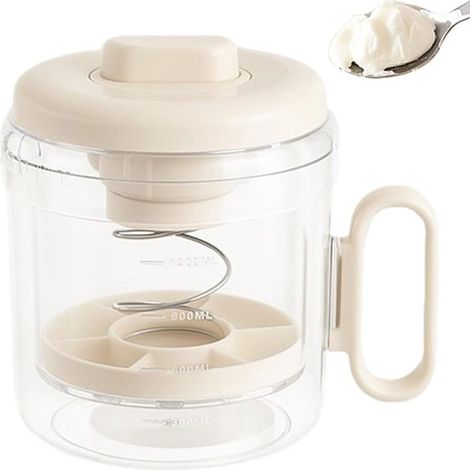 Colador de queso, bolsa de yogur reutilizable y filtro apto para lavavajillas para líquidos y suero de leche (1/5)
