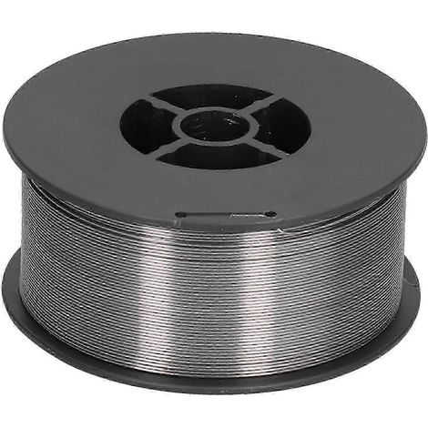 Fil à souder, bobine de soudure, âme en flux, sans gaz, acier au carbone E71TGS pour bricolage (0,8 mm) (1/4)