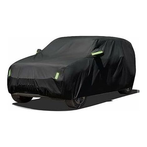 Waterproof SUV Car Cover 480 x 175 x 150cm Black Outdoor (1/5)