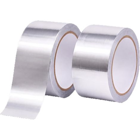 Bande adhésive barrière anti-insectes en aluminium pour arbres fruitiers, ruban épais contre la montée des nuisibles, Composition : 4pcs, Couleur : argent (1/5)