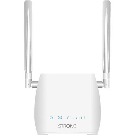 Strong Router Portatile 4G LTE Wi-Fi 300Mbps Bianco con Slot SIM e Porta Ethernet (1/5)