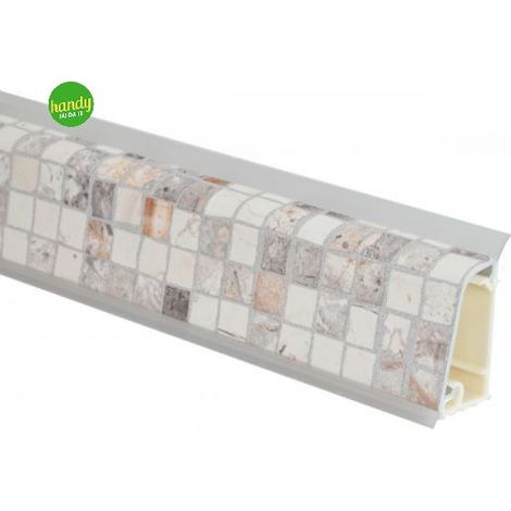 Alzatina Kimono rivestita bisanzio crema 4,5 x 2,5 x 100 cm