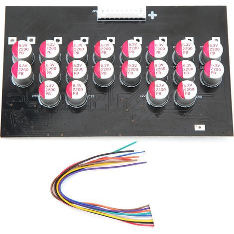 GT-8 Égaliseur Actif de Transfert d'Énergie pour Batterie Lithium, Précision 5mV, Courant 5A, Carte à Condensateurs Équilibreuse