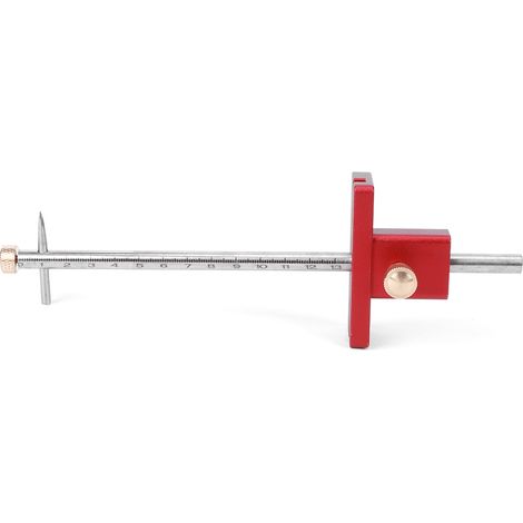 Règle de mesure professionnelle pour charpentier, outil de traçage précis en menuiserie (1/5)