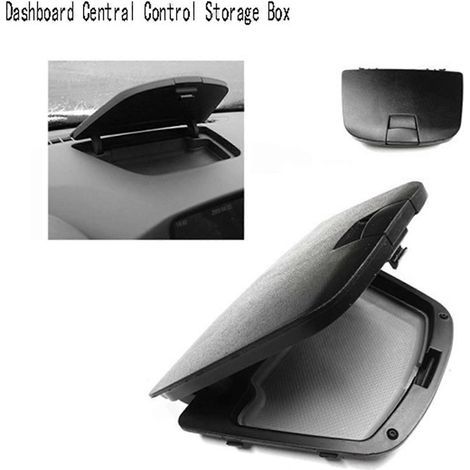 Lote de 2 cubiertas de la gama Boisier, el cuadro de Bord de Voiture, Accesorios de Chevrolet Cruze 2010-2015, negro (1/5)